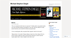 Desktop Screenshot of michaelstephendaigle.com