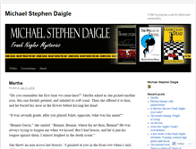 Tablet Screenshot of michaelstephendaigle.com